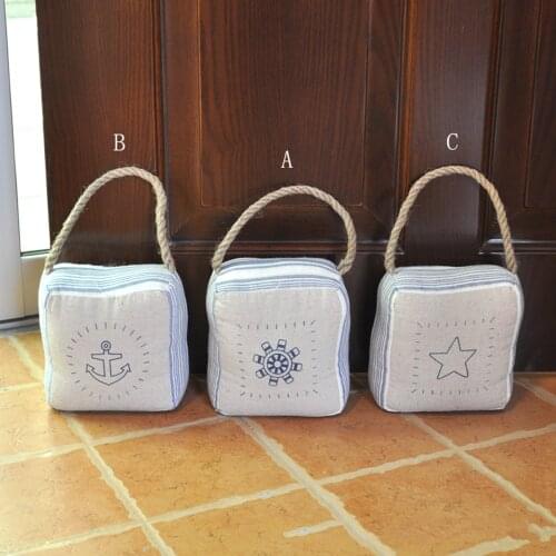 1PC Fashion Household Anti-Collision Chic Creative Decorative Mediterranean Door Stopper Home Floor Door Stopper
