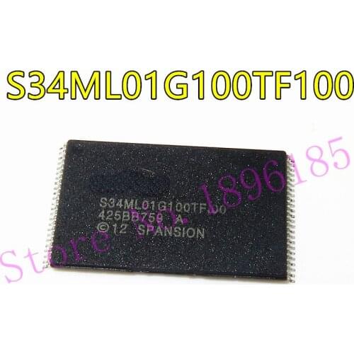 1pcs/lot S34ML01G100TFI003 S34ML01G100TFI00 S34ML01G100TF100 TSOP48 new and original