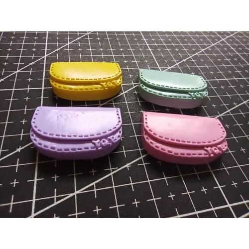 1pcs/lot resin flat back colorful handbag 26mm Cabochons Scrapbook for DIY phone case decoration B102-7