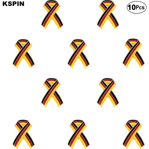 Germany Bow Brooches Lapel Pin Flag badge Brooch Pins Badges