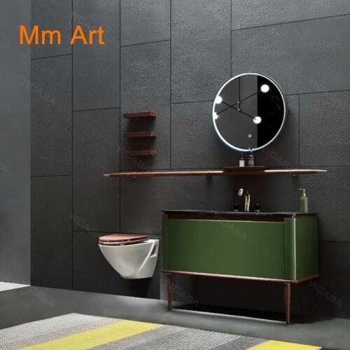 Italian design newest stylish vanity hotel home lacquer design soldi wood bathroom design cabinet vanity basin