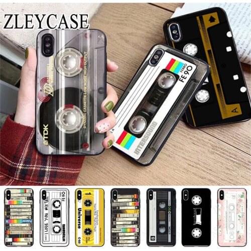 RETRO CLASSIC CASSETTE Soft Phone Accessories Case For iphone x xs 12pro max 5s 6splus 7 8plus xr xsmax 12mini cover