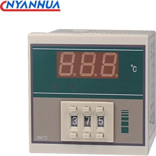 Temperature Control Instrument Dial Code Adjustment Temperature Control Meter Thermostat 0~400℃ XMTD-1001