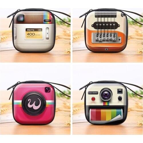 Creative Baby Bag Cartoon Practical Coin Purse Retro Electrical Toy Small Purse Childrens Day Gifts Square Box 7*7*3cm Kids Bag