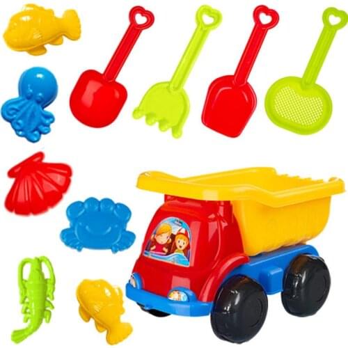 Summer Fun Toddler Kids Children Outdoor Sea Sand Beach Bucket Shovel Rake Water Toys Set Classic Baby Water Toy
