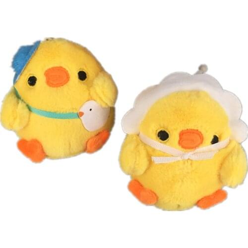 Small Chicken Gift Pendant Plush Stuffed TOY , Soft Duck Toys