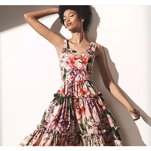 Mysimlochic Summer Dresses With Buttons