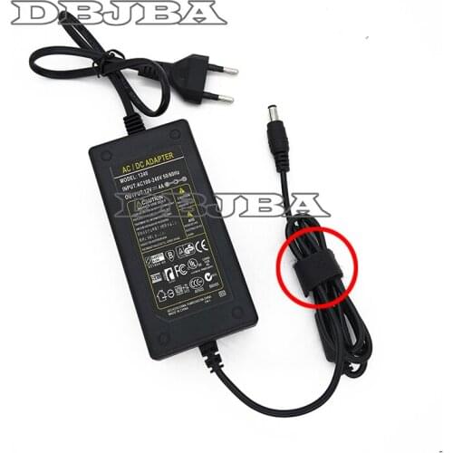 New High Quality AC 100-240V to DC 12V 4A 48W Power Supply Adapter EU Plug Cord Cable Charger Socket