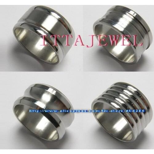 Wholesale 50pcs Fashion Mixed Style Stainless Steel Thumb Rings Jewelry