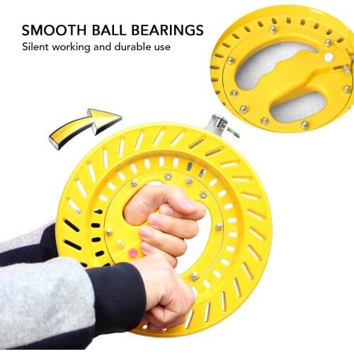 Outdoor Kite Line Winder Accessory for Kite Winding Reel Grip Wheel with Flying Line String Kite Flying Tool Kites for Adults