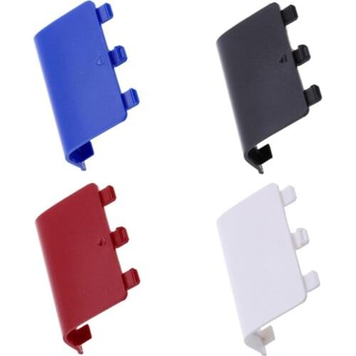500pcs/lot Plastic Replacement Battery Cover Cap Door Back Shell for Xbox One Controller Gamepad
