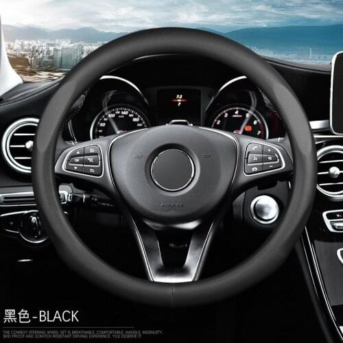 Suitable for Mazda Steering Wheel Cover Leather MazdaCX-5/CX-7/M6/ M5/M3/Steering Wheel Leather Special Grip Cover