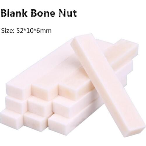 Blank Bone Nut Handmade for LP Folk Classical Electric Acoustic Guitar