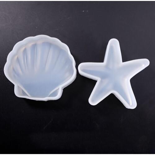 Starfish Shell Silicone Mold Jewelry Making DIY Handmade Crafts Epoxy Mould dropshipping