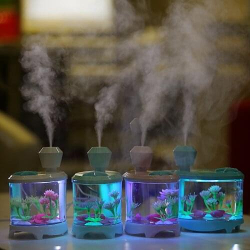 460ml ultrasonic humidifier essential oils for aromatherapy diffusers Home aromatherapy humidifier air usb household fogger
