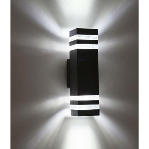 Courtyard indoor and outdoor waterproof aluminum LED light, balcony wall hotel, IP65, 24W