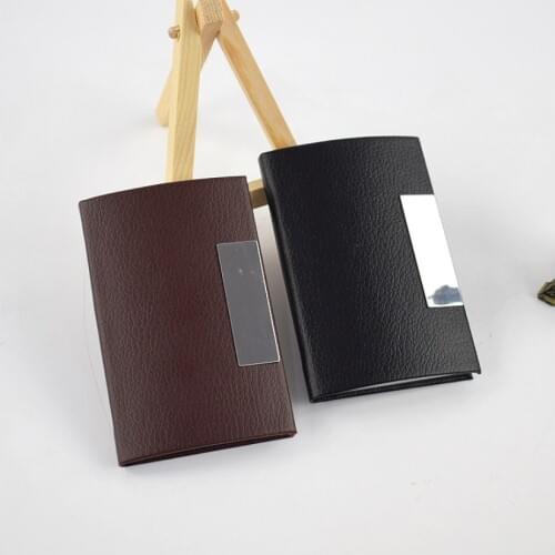 WSJWLYWCJ Leather Business Card Holders