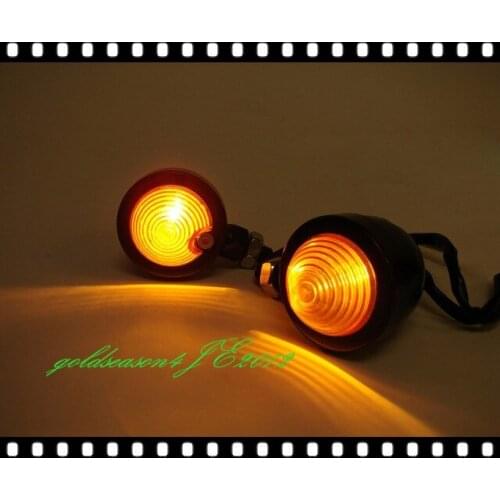 Amber TURN SIGNAL Bullet LIGHT for Kawasaki Honda Suzuki Yamaha Harley BMW