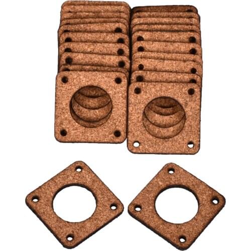 1/5PCS 3D Printer parts Nema 17 Stepper Motor Demper 3mm thickness Cork Gasket Damper Nema17 42 Stepper Motor Damper/Isolator