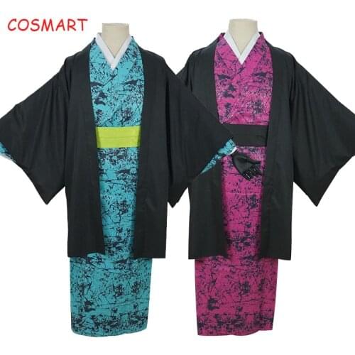 Anime Demon Slayer Kimetsu no Yaiba Uzui Tengen Cosplay Costume Flower Street Kimono Uniform Halloween Party Suit For Adult New