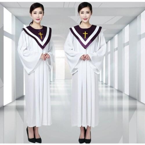 Christian Holy Service Class Holy Verse Christian Costume Church Choir Singing Halloween Christ Jesus Taught The Holy Clothes