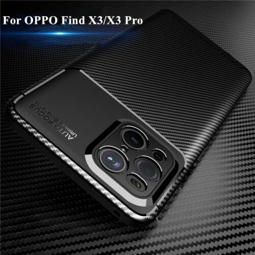 For OPPO Find X3 Pro Cover Case For OPPO Find X3 X2 Pro Coque Shell Soft Business Phone Bumper For OPPO Find X3 Pro