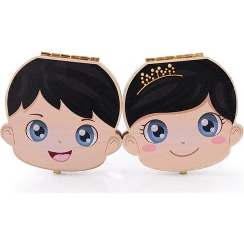 Childrens Deciduous Tooth Box Commemorative Box Boys and Girls Replaced the Tooth Collection Box Personality Birthday Gift P175