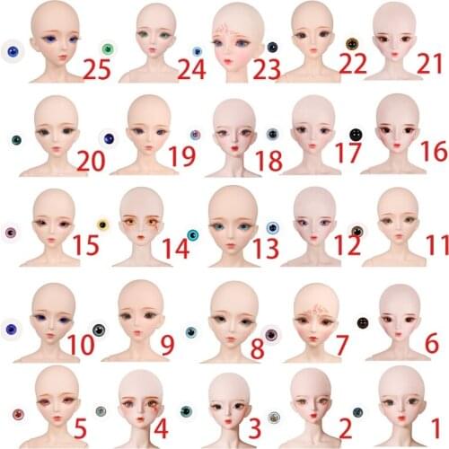 Eyeball 14mm Glass Material Green Blue Eyes Suitable For 1/3 1/4 Doll