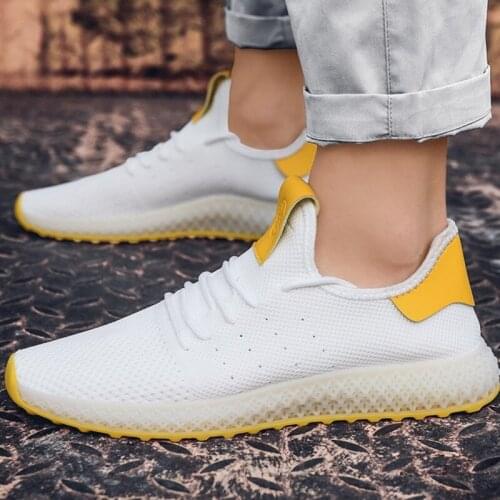 Fashion Casual Shoes For Men Male Air Mesh Breathable Sneakers Comfortable Ultra Light Outdoor Sports Walking Flats Summer 2019