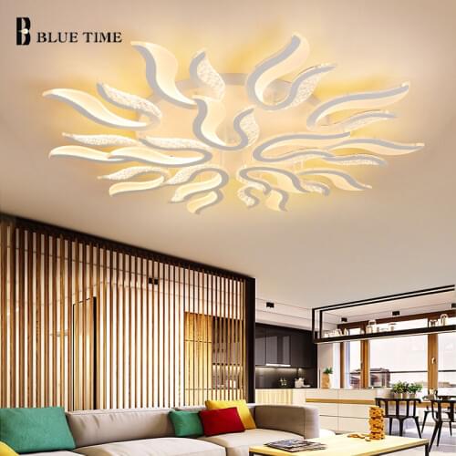 Modern LED Chandelier Home Lights Surface Mount Ceiling Chandeliers Indoor Lighting For Living Room Bedroom Dining Room Lamps