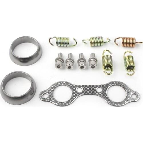 Motorcycle Exhaust Gasket and Spring Rebuild Kit For Polaris Sportsman 600 700 2002 2003 2004 2005 2006 2007