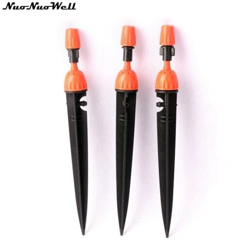 21cm Sprinkling & Drip Irrigation Sprayer Atomization Nozzle Adjustable& Closable Sprinkler Irrigation Dripper Watering Fittings