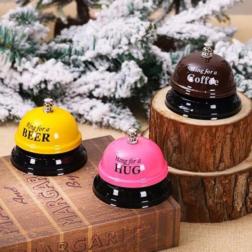 Restaurant Bar Ringer Call Bell Desk Kitchen Hotel Counter Reception Christmas Craft Bell Service Ring Timer Reminder Time Party