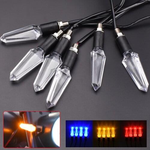 Motorcycle Turn Signal Lights Indicator Transparent LED Flasher For Suzuki GSXS1000 GSXS750 GSR600 GSR750 600 750 KATANA