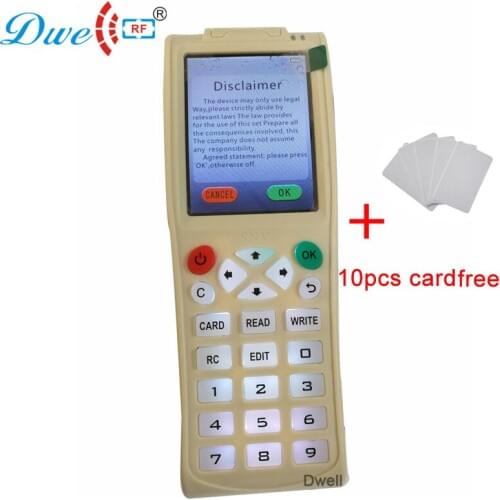 DWE CC RF access control rfid card copy tool Australia 125khz and 13.56mhz tag duplicator
