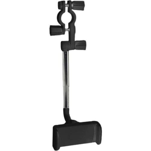 Telescopic Car Bracket Holder 360-degree rotation foldable Rearview Mirror GPS Mobile Phone Holder Stand Front Seat Phone Holder