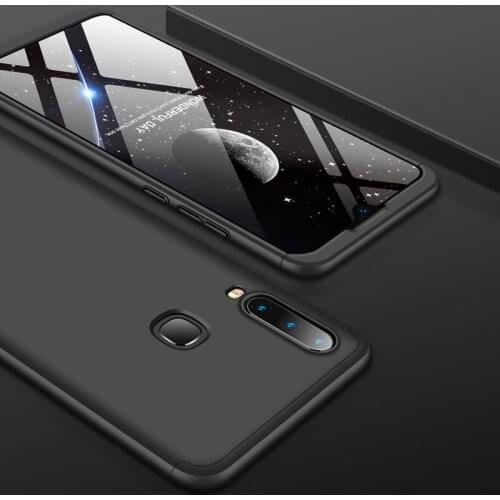 Vivo Y17 Y3 U3X Y11 U10 2019 Case 360 Degree Full Protection Matte Hard Cover Phone Case for Vivo U3X U10 Y17 Y3 with Glass Film