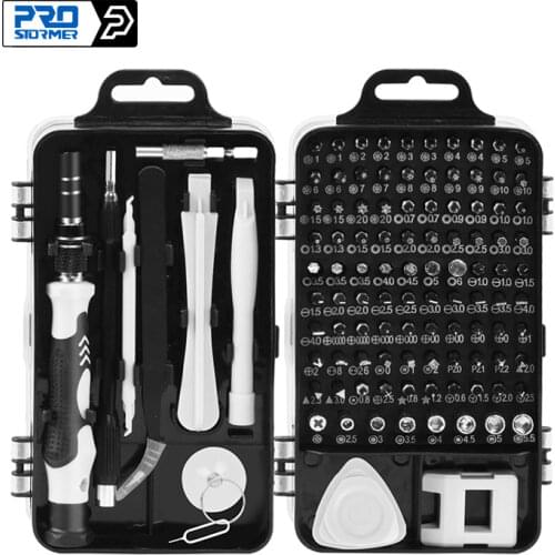 115 in 1 Screwdrivers Set Magnetic Torx Hex Bit Screw Driver Phone/Computer Repair Hand Tools Multitools Kit by PROSTORMER