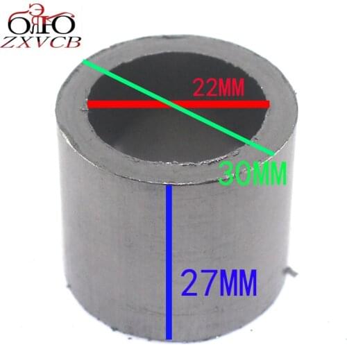 22X30X27 For Exhaust Motorcycle Pipe Graphite gasket Muffler Silencer Connector Dirt Pit Bike 30X22X27 22 30 27 MM
