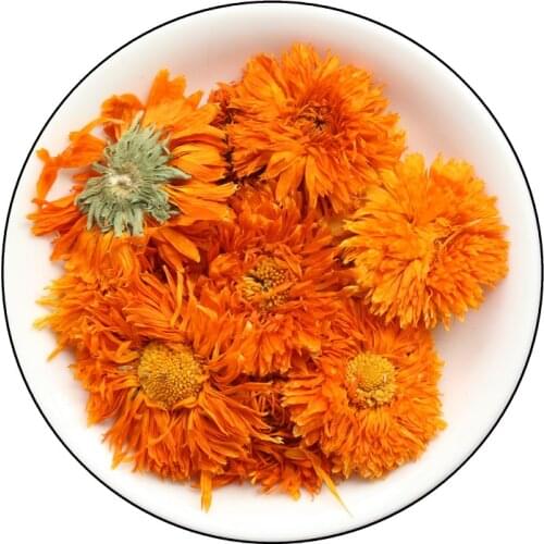 Free shipping Dried Calendula Flowers 100g Natural Calendula gift