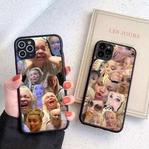 Trisha Paytas actor Phone Case matte transparent For iphone 7 8 11 12 plus mini x xs xr pro max cover