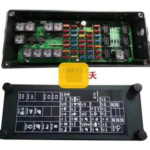 FOR Volvo Excavator EC210/240/290/360 Fuse Box Assembly 14683137 High Quality Excavator Accessories Free Shipping
