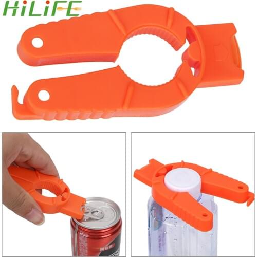 HILIFE Portable Bottle Opener Manual Non-slip Plastic Multifunctional Kitchen Gadgets Canned Drink Can Opener