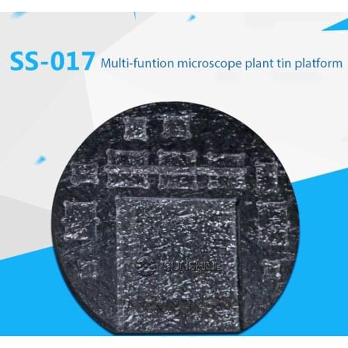 DIYFIX NEW Arrival SS-017 Multifunction Microscope BAG Plant Tin Platform Used A8A9A10 Plant Tin For iPhone
