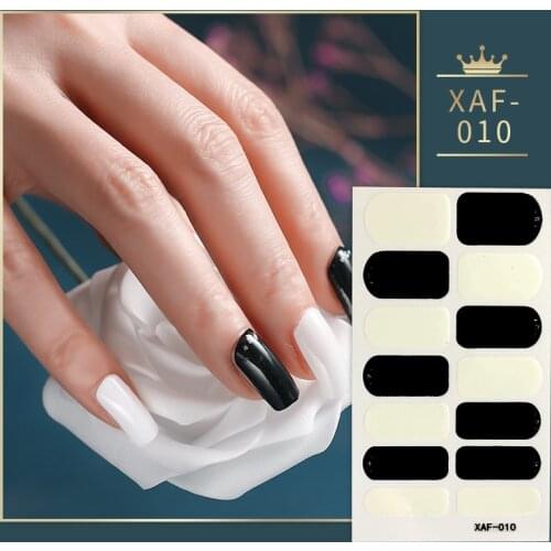 Non-toxic Popular Special Pattern Nail Stickers Wholesale Nail Polish Custom Nail Wraps 3d Nail Nrt
