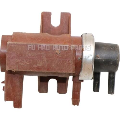 Original 9652570180 7.00968.03 Turbo Pressure Solenoid Valve for Peugeot 206 207 307 407 Partner 1.6 HDi Citroen C2 C3 C4 C5 II