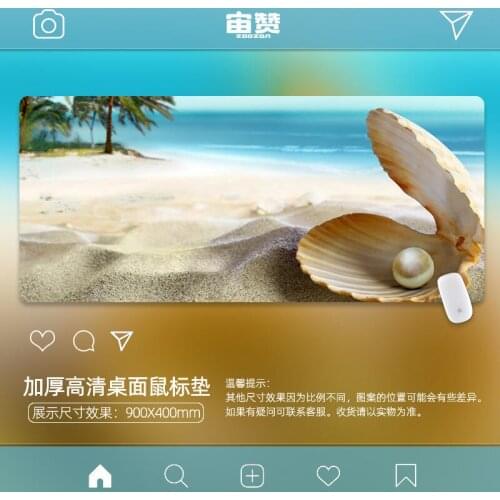 Christmas Gift Cartoon Anime Landscape Large Mouse Pad PC Computer Mat Large Mouse Pad Keyboards Mat Gaming Writing Desk Mat