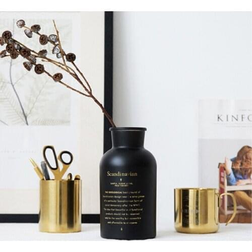 Nordic Glass Vase Room Decoration Flower Hydroponic Vase Handmade Tabletop Ornaments Aesthetic Room Decor Pot De Fleur Vases