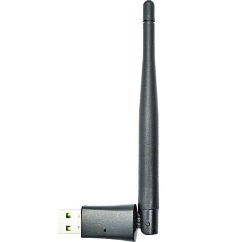 150Mbps USB 2.0 WiFi Wireless Network Card 2.4GHz Adapter Mini Wi Fi Dongle Laptop PC Antenna