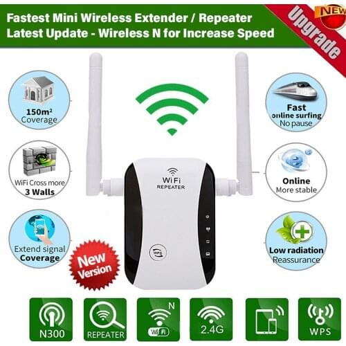 WiFi Range Extender Internet Booster Router Wireless Signal Repeater Amplifier Home Networking#g3